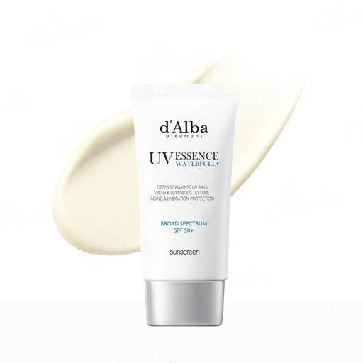 D'Alba UV Essence Waterfull+ Whitening & Anti-Wrinkle Sun Cream SPF 50+ PA++++